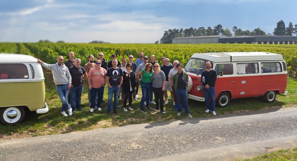 seminaire entreprise vintage camper touraine decouverte vignoble