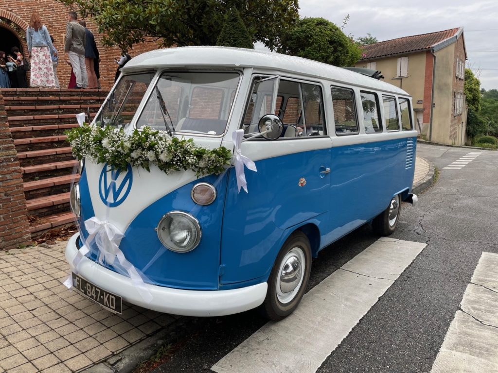 location combi vw pour un mariage toulousain